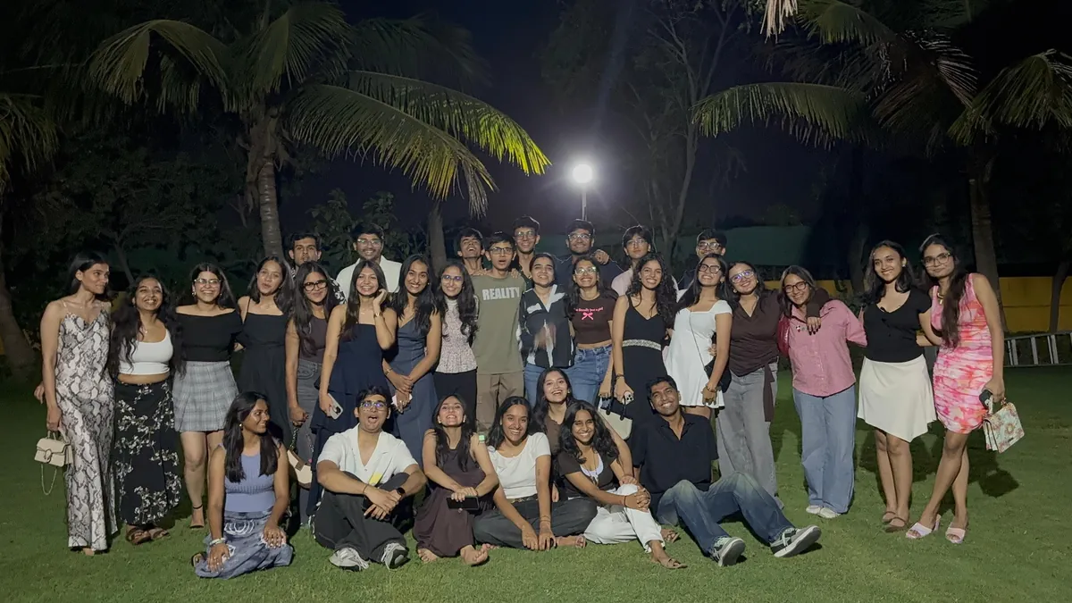 Madhouse — group photo at night